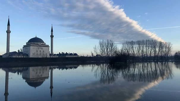 Tunca Nehri`nin debisi düşmeye başladı