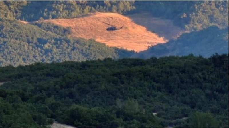 Tunceli'de hava destekli operasyon