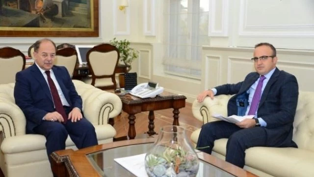 Turan Sağlık Bakanı Akdağ ile Çanakkale Yatırımlarını Görüştü