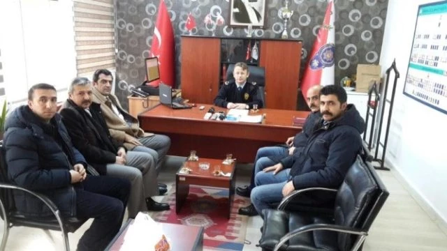 Türk Eğitim-Sen`den Emniye`te Taziye Ziyareti
