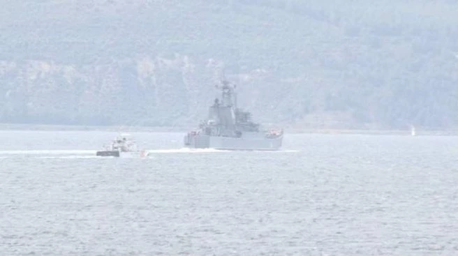 Türk gemisi orada! Rus askerler naklediliyor