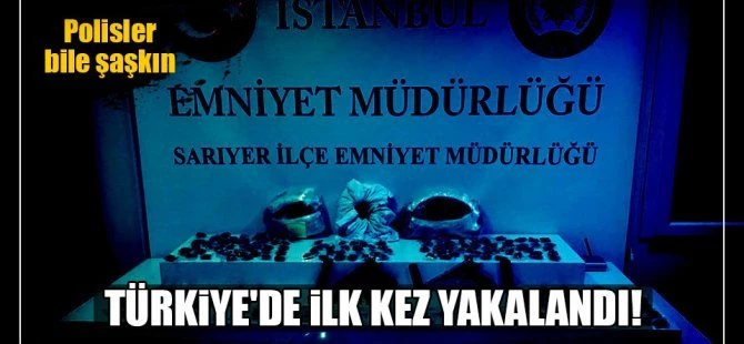Türkiye'de ilk kez yakalandı!