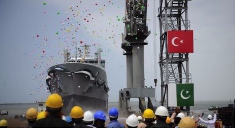 Türkiye?den Pakistan?a dev askeri gemi ihracatı