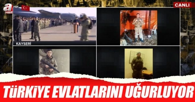 Türkiye evlatlarını uğurluyor - CANLI