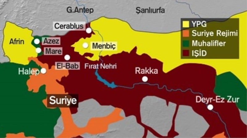 Türkiye PYD ve DAEŞ'i vurdu!
