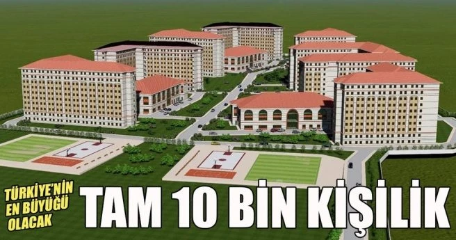 Türkiye`nin en büyük yurt projesi için düğmeye basıldı