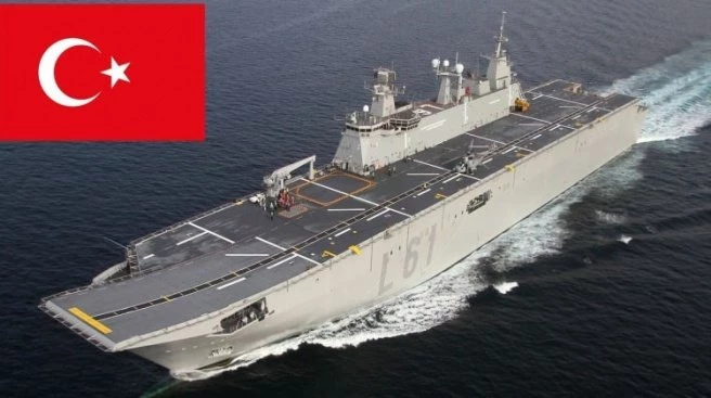 Türkiye`nin İlk uçak gemisinde yeni gelişme