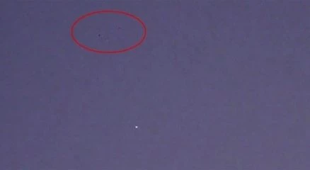 UFO sandı, Uluslararası Uzay İstasyonu çıktı