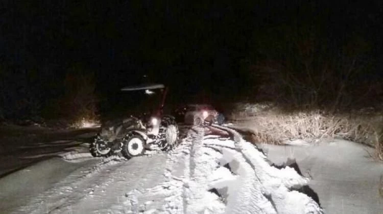 Uludağ'da 30 araç mahsur kaldı