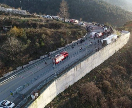 ULUDAĞ YOLUNDA FACİA