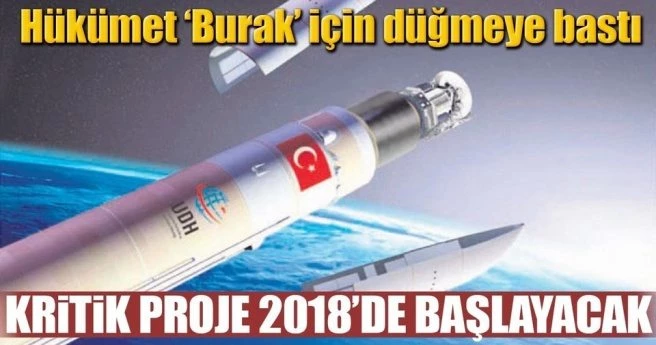 Uydumuzu BURAK fırlatacak