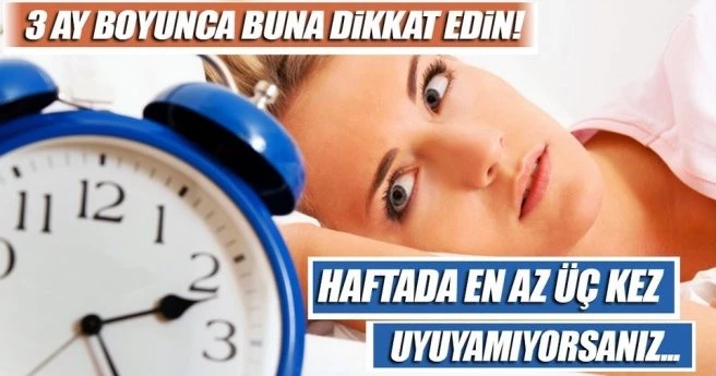 UZMANLARDAN UYKU BOZUKLUĞU UYARISI!