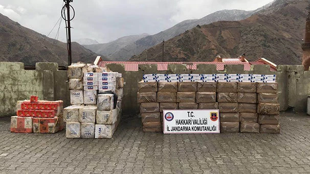 Van`da kaçak sigara operasyonu