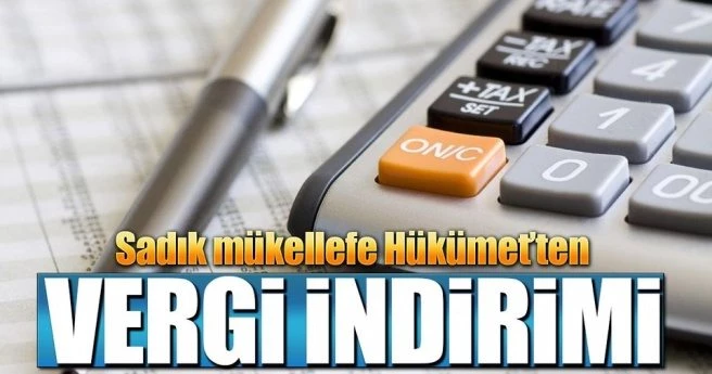 VERGİ BORCUNA SADIK MÜKELLEFE % 5 İNDİRİM