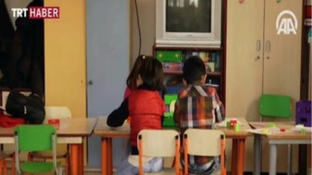 Yakılan Anaokulu Onarılarak Eğitim Öğretime Açıldı