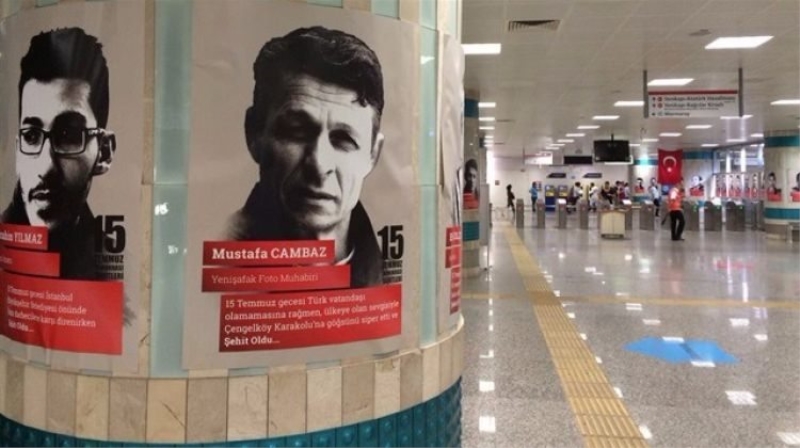 Yenikapı İstasyonu'nda duygulandıran karşılama