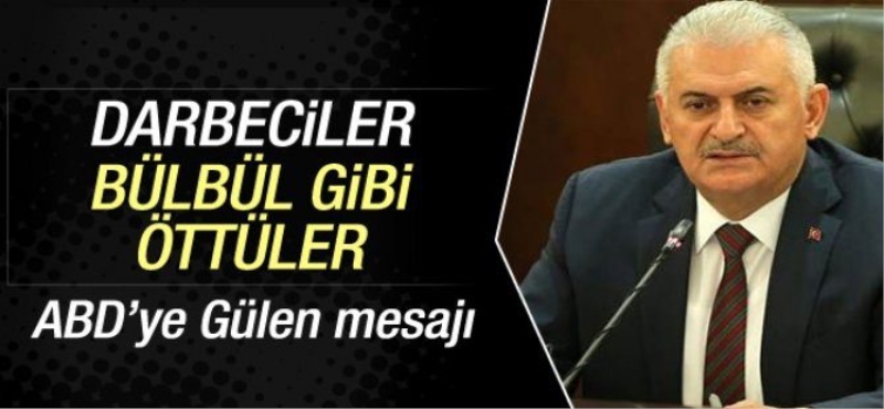 Yıldırım: FETÖ'cüler bülbül gibi öttüler