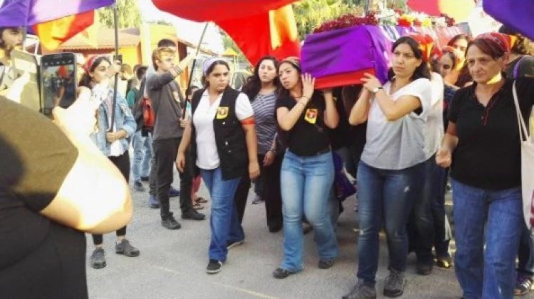 YPG'li teröristin cenazesini CHP taşıdı