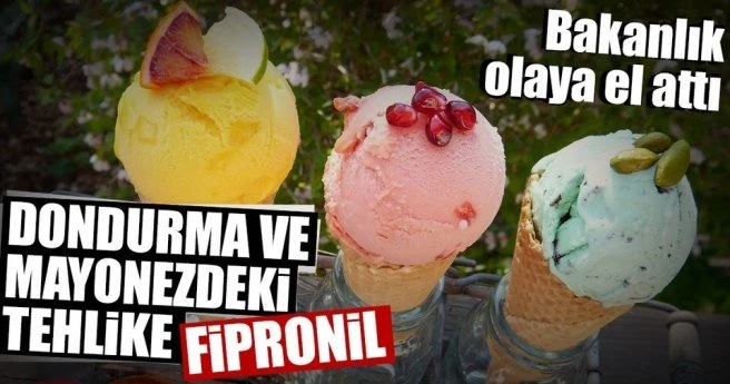 Yumurta`dan sonra mayonez ve dondurmada da görüldü